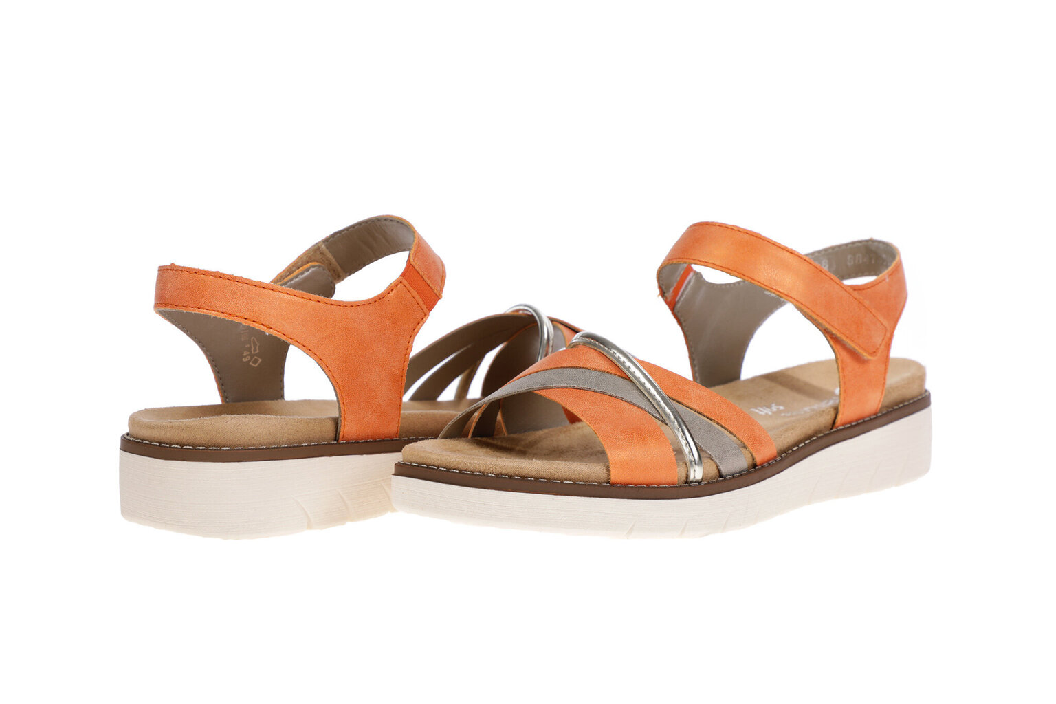 Sandalas sievietēm Remonte 83871, oranžas цена и информация | Sieviešu sandales | 220.lv