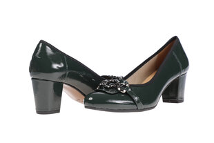 Туфли на высоком каблуке для женщин Galant 22261, зеленые цена и информация | Женские туфли | 220.lv