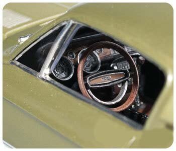 Līmējamais modelis Amt 1968 Shelby GT500, zaļš cena un informācija | Līmējamie modeļi | 220.lv