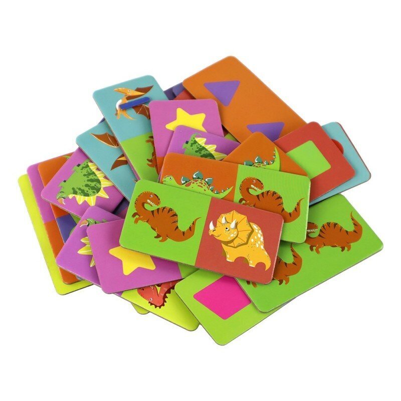 Dinozauru spēle Lean Toys, 28 d. cena un informācija | Galda spēles | 220.lv