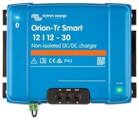 Victron Orion-Tr Smart DC-DC lādētājs 12/12-30A 360W цена и информация | Зарядные устройства для аккумуляторов | 220.lv