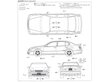 Līmējamais konstruktors Aoshima -Toyota JZS161 Aristo V300 Vertex Edition '97, balts cena un informācija | Līmējamie modeļi | 220.lv