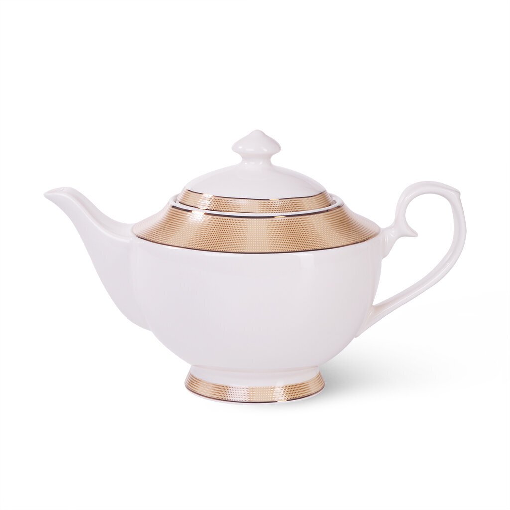 Fissman porcelāna tējkanna Versailles, 1350 ml cena un informācija | Glāzes, krūzes, karafes | 220.lv