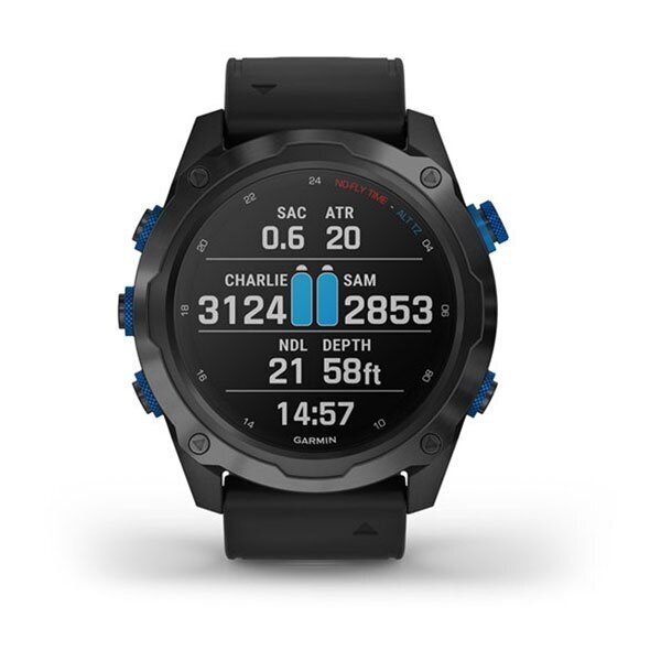 Garmin Descent Mk2i Titanium Carbon Gray DLC/Black цена и информация | Viedpulksteņi (smartwatch) | 220.lv