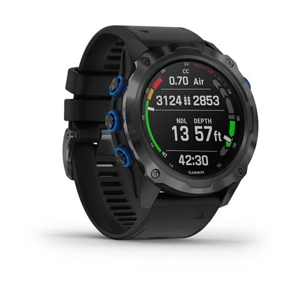 Garmin Descent Mk2i Titanium Carbon Gray DLC/Black цена и информация | Viedpulksteņi (smartwatch) | 220.lv