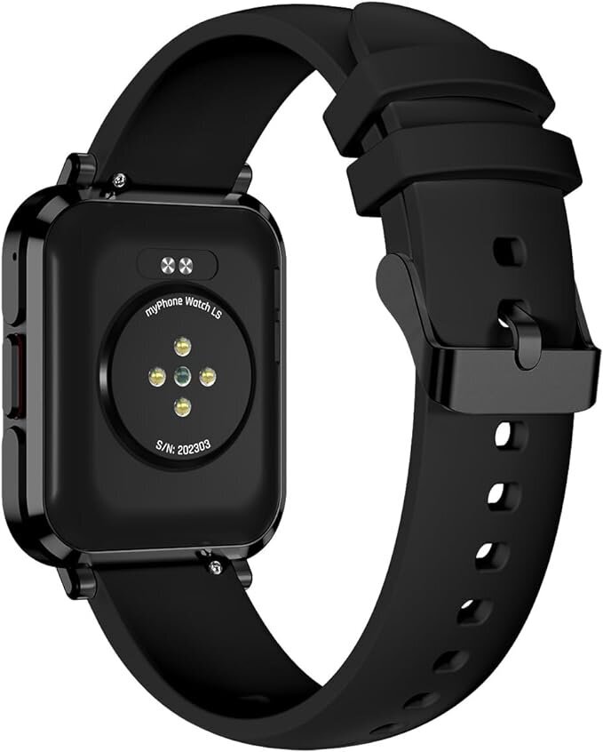 myPhone Watch LS Black cena un informācija | Viedpulksteņi (smartwatch) | 220.lv