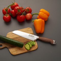 Fissman Нож Santoku Frankfurt 18 см цена и информация | Ножи и аксессуары для них | 220.lv