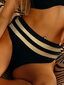 Push up bikini peldkostīms sievietēm Aquarilla Candella, melns cena un informācija | Peldkostīmi | 220.lv