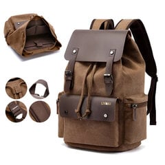 Экологичный рюкзак с внутренним отделением для ноутбука LIVMAN цена и информация | Мужские сумки | 220.lv