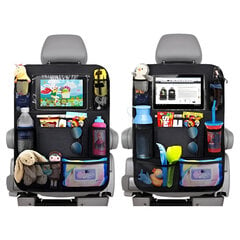 Автомобильный органайзер для детей с прозрачным отделением для планшета цена и информация | Авто принадлежности | 220.lv