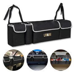Органайзер в багажник автомобиля с 4 отделениями LIVMAN цена и информация | Авто принадлежности | 220.lv