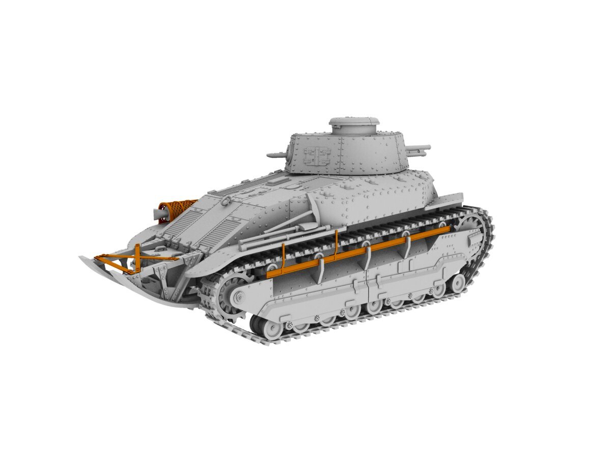 Līmējamais modelis IBG Models -Japanese Type 89 I-Go medium tank, pelēks цена и информация | Līmējamie modeļi | 220.lv