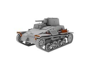 Līmējamais modelis IBG Models Type 94 TK Japanese Tankette, pelēks cena un informācija | Līmējamie modeļi | 220.lv
