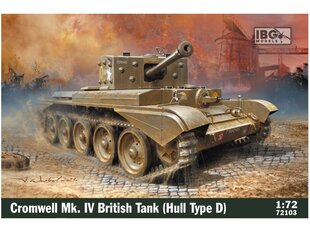 IBG Models -  A27M Cromwell Mk. IV (hull type D), 1/72, 72103 цена и информация | Склеиваемые модели | 220.lv