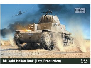 IBG Models - Carro Armato M13/40, 1/72, 72125 цена и информация | Склеиваемые модели | 220.lv