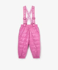 Теплые штаны для девочек Gulliver, розовые цена и информация | Зимняя одежда для детей | 220.lv