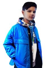 Куртка стеганая из глянцевой плащовки с капюшоном для мальчиков Gulliver цена и информация | Куртки для мальчиков | 220.lv