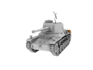 Tanks Type 3 Chi-Nu Japanese Medium Tank, zaļš cena un informācija | Līmējamie modeļi | 220.lv