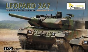 Сборная пластиковая модель. Leopard 2A7 German Main Battle Tank, 1/72, 720014 цена и информация | Склеиваемые модели | 220.lv