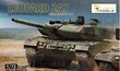 Tanks Leopard 2A7 German Main Battle Tank, zaļš цена и информация | Līmējamie modeļi | 220.lv