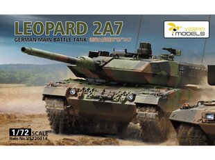 Tanks Leopard 2A7 German Main Battle Tank, zaļš цена и информация | Склеиваемые модели | 220.lv