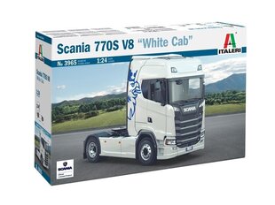 Italeri - Scania 770 S V8 "White Cab", 1/24, 3965 цена и информация | Склеиваемые модели | 220.lv