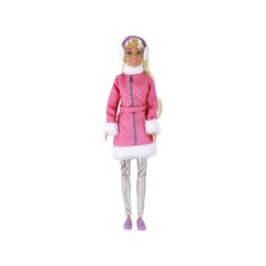Anlilijas lelle ar rozā mēteli Lean Toys cena un informācija | Rotaļlietas meitenēm | 220.lv
