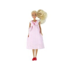 Anlily grūtnieces lelle rozā kleitā Lean Toys cena un informācija | Rotaļlietas meitenēm | 220.lv