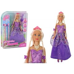 Lelle - princese purpursarkanā kleitā Lean Toys цена и информация | Игрушки для девочек | 220.lv