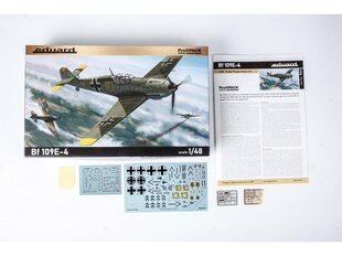 Lidmāšīna Messerschmitt Bf 109E-4 ProfiPack, 1/48, 8263 цена и информация | Конструкторы и кубики | 220.lv