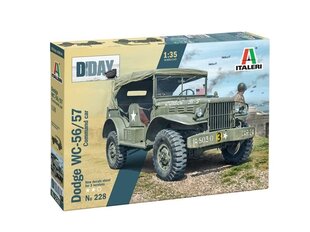 Italeri - Dodge WC-56/57, 1/35, 228 цена и информация | Склеиваемые модели | 220.lv