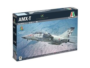 Сборная пластиковая модель. Italeri - Alenia-Embraer AMX-T, 1/72, 1471 цена и информация | Склеиваемые модели | 220.lv