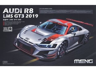 Сборная пластиковая модель. Meng Model - AUDI R8 LMS GT3 2019, 1/24, CS-006 цена и информация | Склеиваемые модели | 220.lv