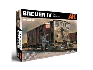 Сборная пластиковая модель. AK Interactive - Breuer IV Rail Shunter, 1/35, AK35008 цена и информация | Kонструкторы | 220.lv