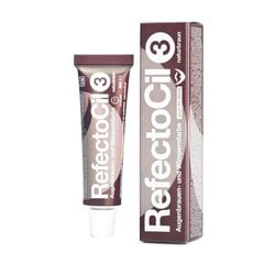 refectocil gel henna 3, коричневый цена и информация | Карандаши, краска для бровей | 220.lv