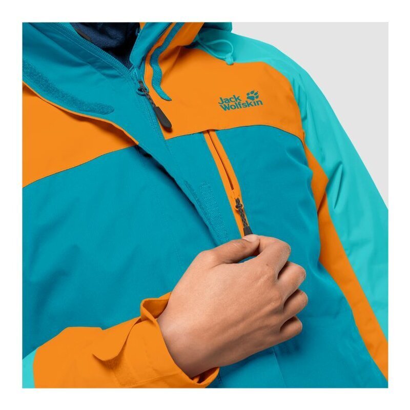 Jaka sievietēm Jack Wolfskin Whitney Peak 3in1 1113611-1221003, zila cena un informācija | Sieviešu virsjakas | 220.lv