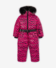 Зимний комбинезон для детей GULLIVER With A Large Floral Pattern Pink цена и информация | Зимняя одежда для детей | 220.lv