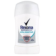 Dezodorants Rexona 48H Active Shield Fresh Deostick, 40 ml cena un informācija | Dezodoranti | 220.lv