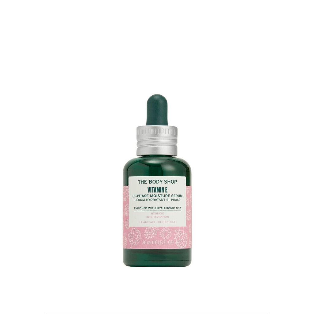 Sejas serums The Body Shop Facial Serium with Hyaluronic Acid And Vitamin E, 30 ml cena un informācija | Serumi sejai, eļļas | 220.lv