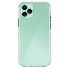 Твердый силиконовый (TPU) чехол - прозрачный (iPhone 12 / 12 Pro) цена и информация | Чехлы для телефонов | 220.lv