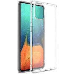 Твердый силиконовый чехол (TPU) – прозрачный (Galaxy A71) цена и информация | Чехлы для телефонов | 220.lv