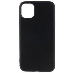 Самый тонкий TPU чехол - чёрный (iPhone 11 Pro Max) цена и информация | Чехлы для телефонов | 220.lv
