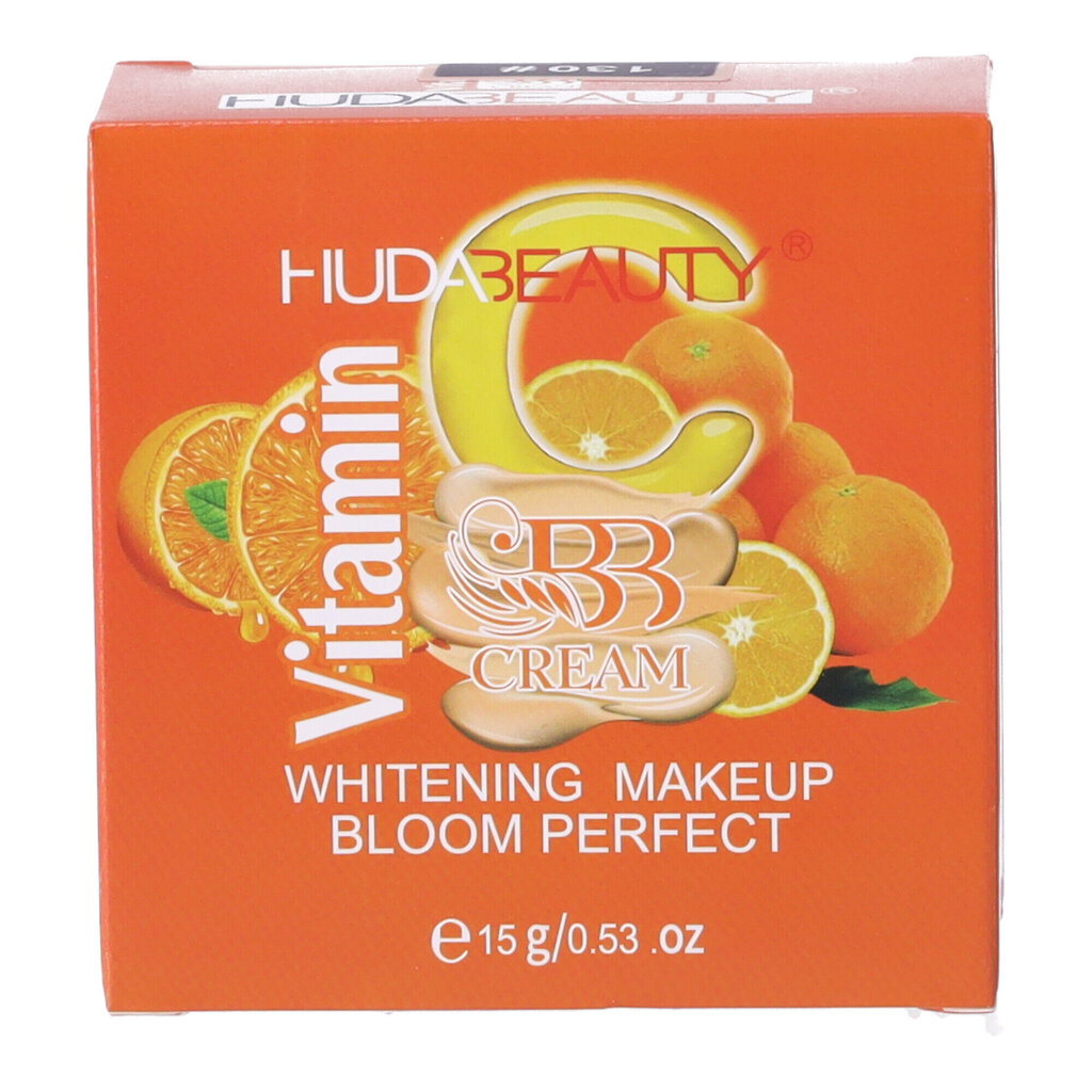 BB krēms Hudabeauty Vitamin Bloom Perfect, 130 Panna Cotta, 15 g cena un informācija | Grima bāzes, tonālie krēmi, pūderi | 220.lv