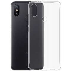 Твердый силиконовый чехол (TPU) – прозрачный (Redmi 6 Pro) цена и информация | Чехлы для телефонов | 220.lv