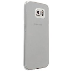 Самый тонкий TPU чехол – прозрачный, серый (Galaxy S6) цена и информация | Чехлы для телефонов | 220.lv