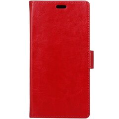 Чехол-книжка – красный (Zenfone 4 Max) цена и информация | Чехлы для телефонов | 220.lv