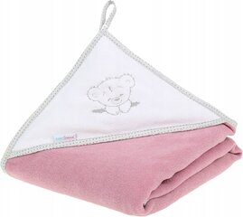 Детское полотенце с капюшоном Babymam, 100x100 cm, Pink цена и информация | Maudynių prekės | 220.lv