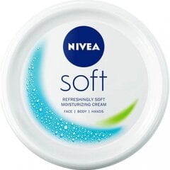 Крем Nivea Soft, интенсивное увлажнение, 200 мл цена и информация | Кремы, лосьоны для тела | 220.lv