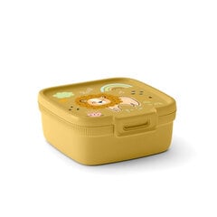 Контейнер для хранения продуктов квадратный 0,9 л Snap Box желтый цена и информация | Посуда для хранения еды | 220.lv