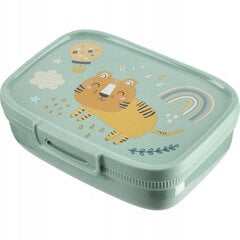 Прямоугольный контейнер для хранения продуктов Snap Box 1,3 л зеленый цена и информация | Посуда для хранения еды | 220.lv